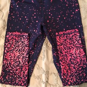 Zyia Navy Pink Splash LNT 7/8 -sz 6-8